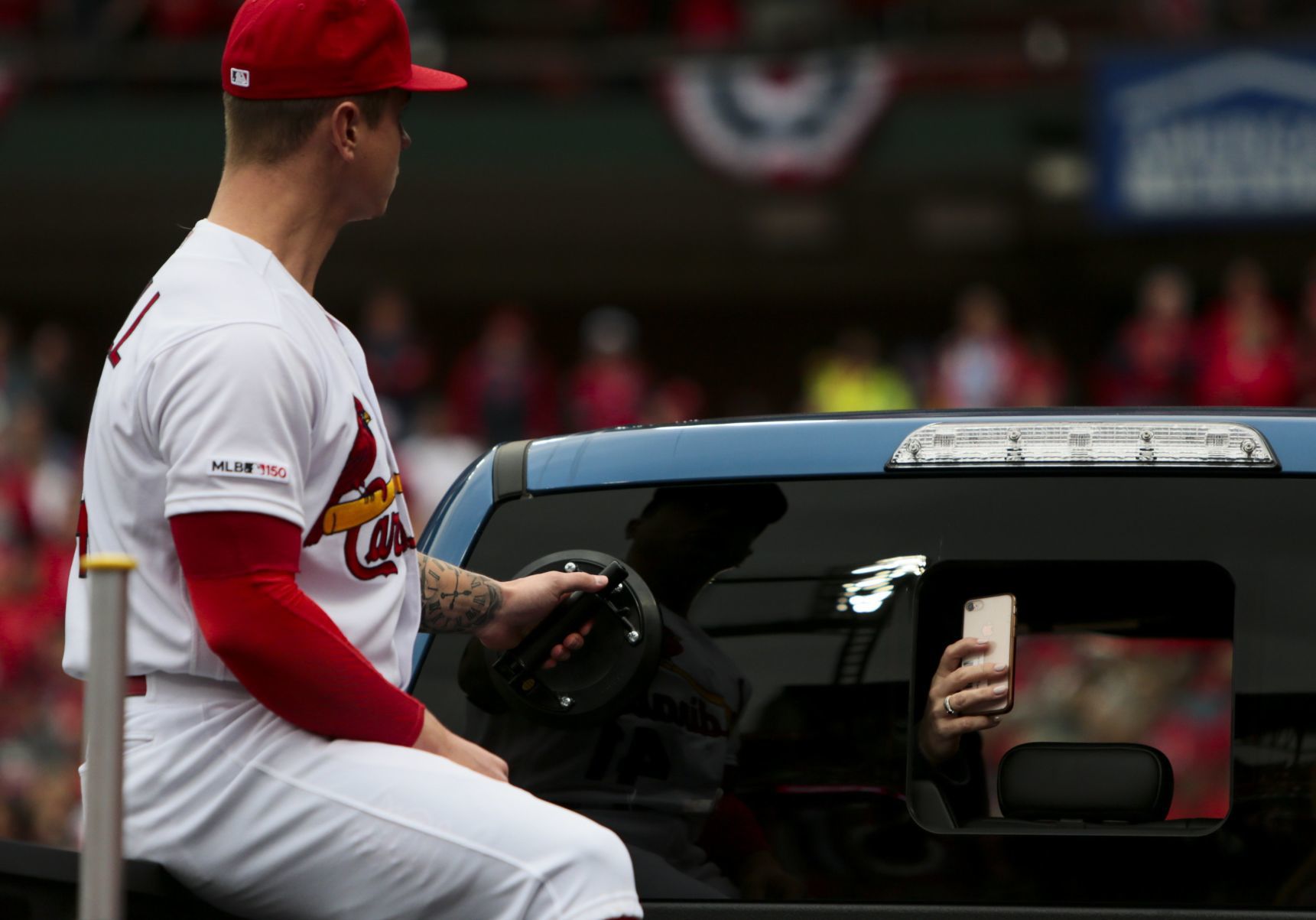 Opening Day at Busch Stadium